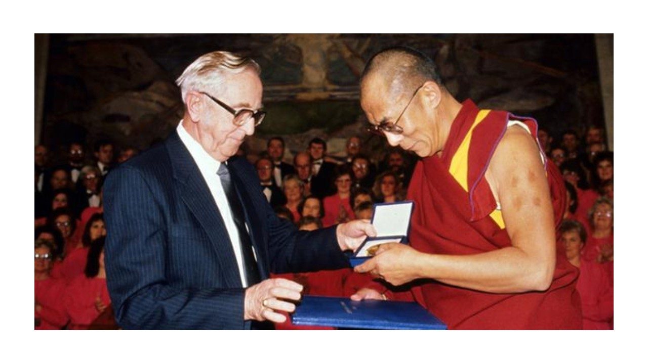 Noble Peace Prize to Dalai Lama